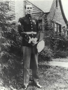 Sgt. Clyde Thomason, the first enlisted Marine recipient of the Medal of Honor