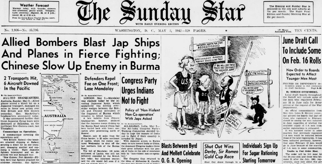 World War II Chronicle: May 3, 1942