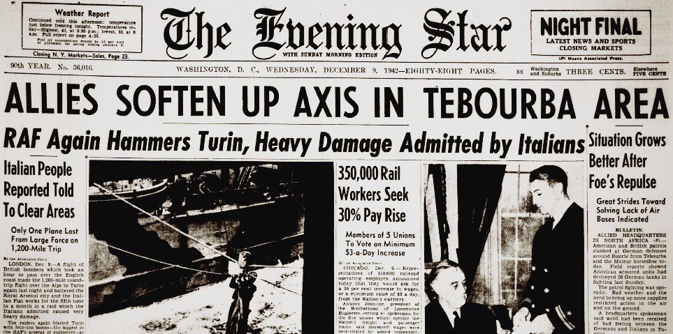 World War II Chronicle: December 9, 1942